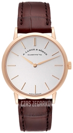 A. Lange & Söhne Saxonia Biały/Skóra Ø37 mm 201.033
