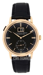 A. Lange & Söhne Saxonia Czarny/Skóra Ø39 mm 381.031