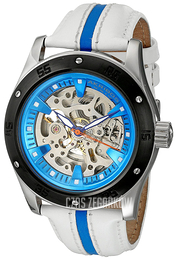 Akribos XXIV Premier Szkieletowa tarczy/Skóra Ø48 mm AK476WT