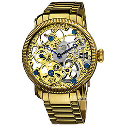 Akribos XXIV Bravura Żółte złoto/Stal w odcieniu złota Ø43 mm AK525YG