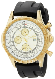 Akribos XXIV Conqueror Żółte złoto/Guma Ø48 mm AK532YG