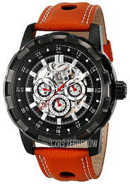 Akribos XXIV Premier Czarny/Skóra Ø48 mm AK557BKBR