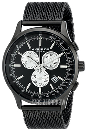 Akribos XXIV Ultimate Czarny/Stal Ø42.5 mm AK625BK