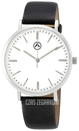 Akribos XXIV Biały/Skóra Ø39 mm AK1033SS