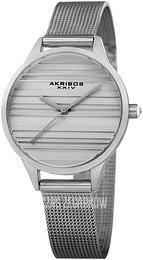 Akribos XXIV Classic Srebrny/Stal Ø35 mm AK1005SS
