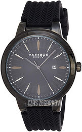Akribos XXIV Czarny/Guma Ø45 mm AK1007BK