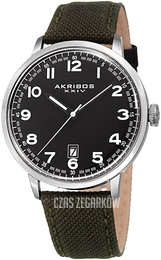 Akribos XXIV Czarny/Skóra Ø41 mm AK1025SSBK