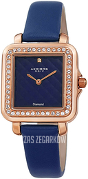 Akribos XXIV Diamond Niebieski/Skóra AK1106BU