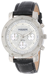 Akribos XXIV Grandiose Srebrny/Skóra Ø38.5 mm AK437SS