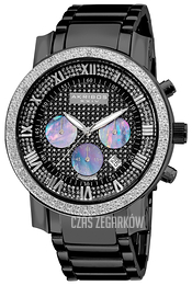 Akribos XXIV Diamond Czarny/Stal Ø49.6 mm AK439BK