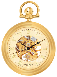 Akribos XXIV Bravura Szampański Ø50 mm AK453YG