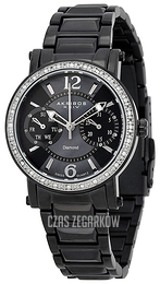 Akribos XXIV Diamond Czarny/Stal Ø36 mm AK472BK