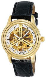 Akribos XXIV Bravura Biały/Skóra Ø46 mm AK480YG