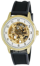 Akribos XXIV Premier Biały/Guma Ø42.5 mm AK481YG