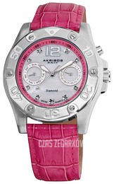 Akribos XXIV Ultimate Biały/Skóra Ø40 mm AK483PK