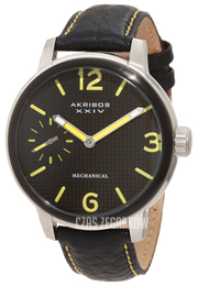 Akribos XXIV Essential Czarny/Skóra Ø45.6 mm AK495YL