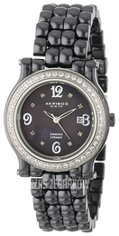 Akribos XXIV Diamond Czarny/Czeramiczna Ø34.5 mm AK504BK