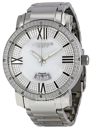 Akribos XXIV Grandiose Biały/Stal Ø47 mm AK506SS