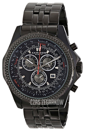 Akribos XXIV Ultimate Czarny/Stal Ø51 mm AK517BLK