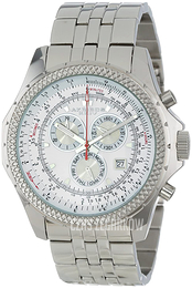 Akribos XXIV Biały/Stal Ø46 mm AK517WT