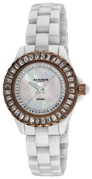 Akribos XXIV Ceramic Biały/Czeramiczna Ø34 mm AK518BRW