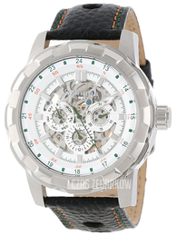 Akribos XXIV Multi-Function Biały/Skóra Ø48 mm AK557SS