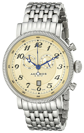 Akribos XXIV Chronograph Żółte złoto/Stal Ø45 mm AK588CH