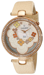 Akribos XXIV Diamond Biały/Skóra Ø39 mm AK601RG
