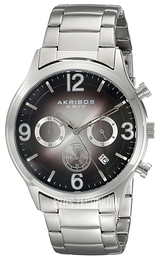 Akribos XXIV Ultimate Czarny/Stal Ø43 mm AK607BK