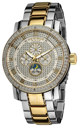 Akribos XXIV Grandiose Srebrny/Stal w odcieniu złota Ø47 mm AK613TT