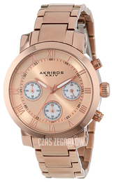 Akribos XXIV Grandiose Różowe złoto/Stal w kolorze różowego złota Ø36.5 mm AK623RG
