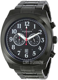Akribos XXIV Czarny/Stal Ø48 mm AK624BK
