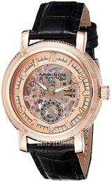 Akribos XXIV Różowe złoto/Skóra Ø42.5 mm AK634RG