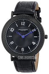 Akribos XXIV Impeccable Czarny/Skóra Ø42 mm AK657BK