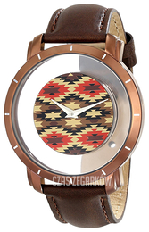 Akribos XXIV Impeccable Wielokolorowy/Skóra Ø43.5 mm AK665XBR