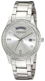 Akribos XXIV Impeccable Srebrny/Stal Ø36 mm AK691SS