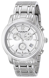 Akribos XXIV Ultimate Srebrny/Stal Ø42 mm AK692SSW