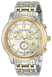 Akribos XXIV Ultimate Srebrny/Stal w odcieniu złota Ø42 mm AK692TTG