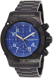 Akribos XXIV Chronograph Niebieski/Stal Ø50 mm AK711BU