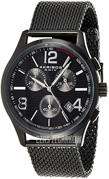 Akribos XXIV Czarny/Stal Ø42.5 mm AK719BK