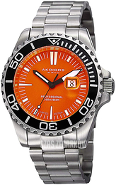 Akribos XXIV Pomarańczowy/Stal Ø45 mm AK735OR