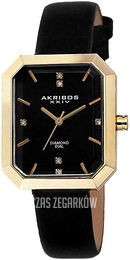 Akribos XXIV Czarny/Skóra AK749BK