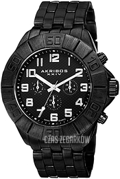 Akribos XXIV Multi-Function Czarny/Stal Ø48.5 mm AK767BK