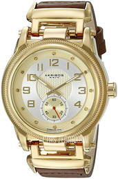 Akribos XXIV Wielokolorowy/Stal w odcieniu złota Ø45 mm AK815YG