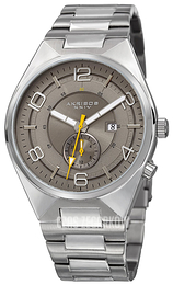 Akribos XXIV Szary/Stal Ø45 mm AK849GY