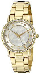 Akribos XXIV Crystal Srebrny/Stal w odcieniu złota Ø34 mm AK880YG