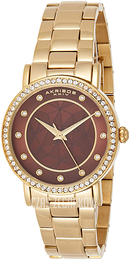 Akribos XXIV Brązowy/Stal w odcieniu złota Ø34 mm AK880YGBR