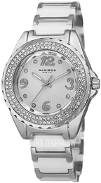 Akribos XXIV Ceramic Biały/Czeramiczna Ø39 mm AK891WT