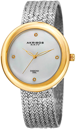 Akribos XXIV Srebrny/Stal Ø37 mm AK903TTG