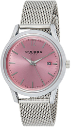 Akribos XXIV Różowy/Stal Ø38 mm AK930PK